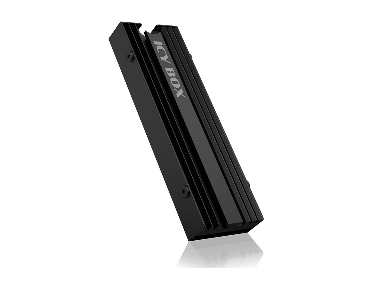 ICY BOX IB-M2HS-PS5 - Kølelegeme til solid state-disk - sort - for Sony PlayStation 5