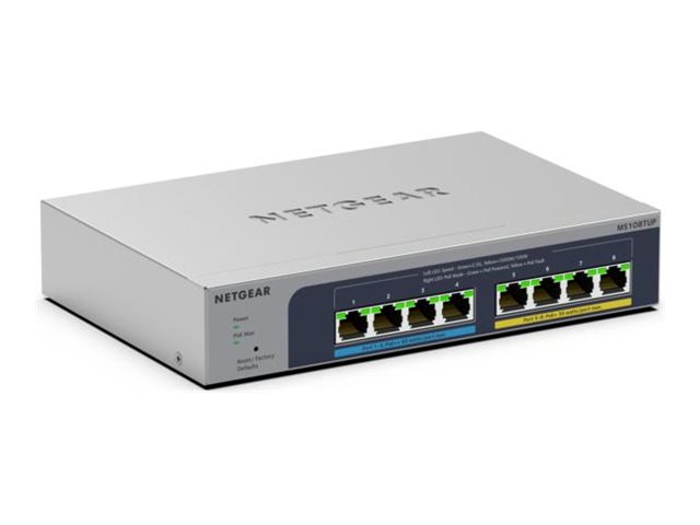 Netgear Smart MS108TUP - switch - 8 ports - smart - rack-mountable