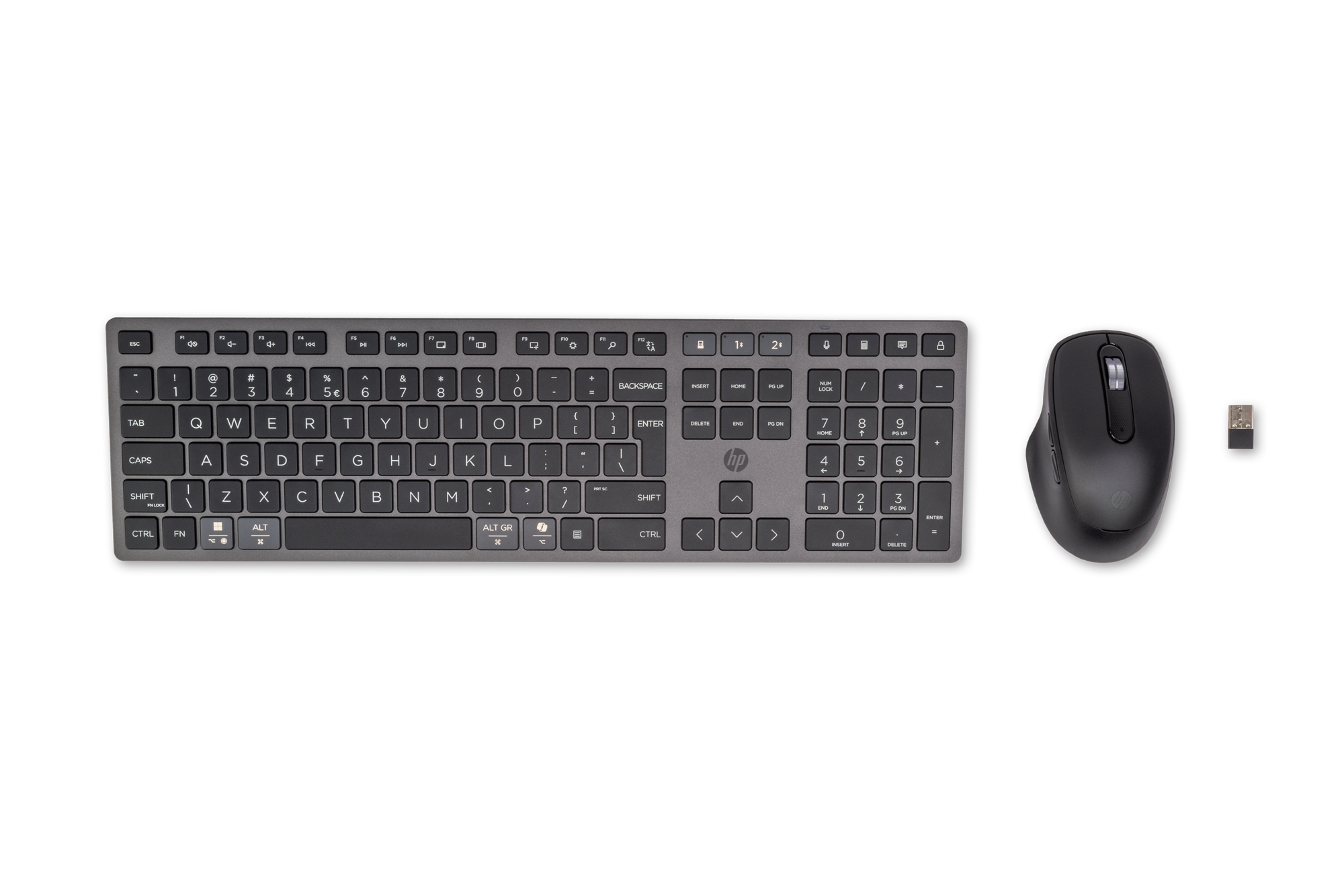 HP 720 Multi-Device Rechargeable Wireless and Mouse Combo Tastatur Mekanisk Trådløs Engelsk