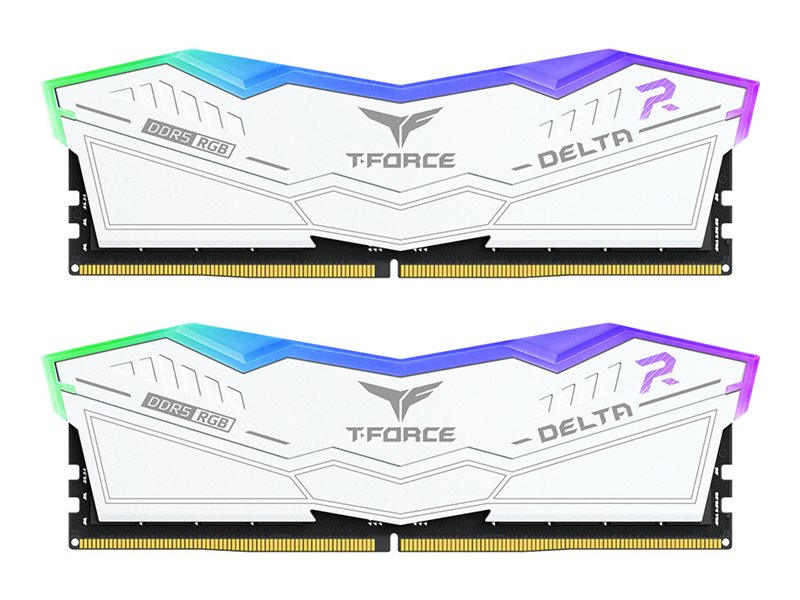 T-Force DELTA RGB DDR5 SDRAM 32GB kit 3000MHz CL30 On-die ECC DIMM 288-PIN