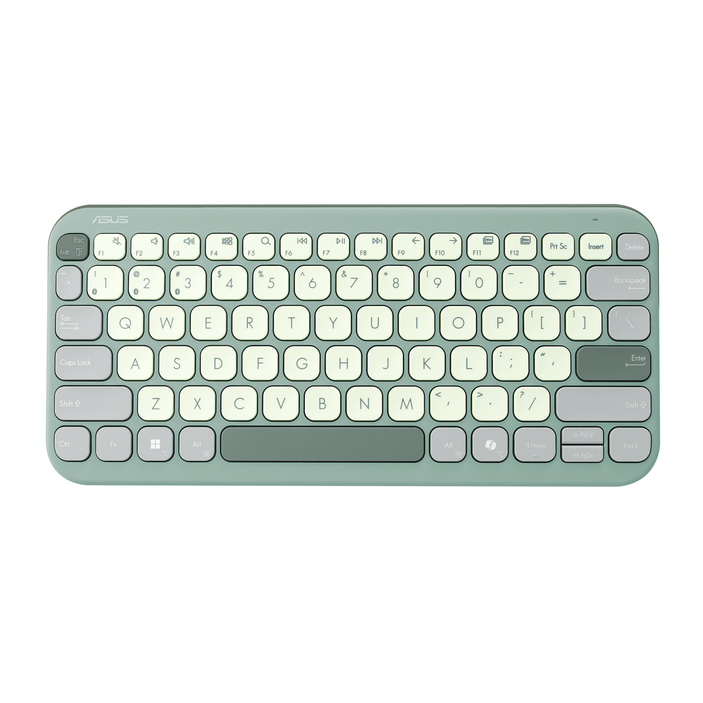 ASUS Marshmallow KW100 Tastatur Saksnøglekontakt Trådløs Tysk