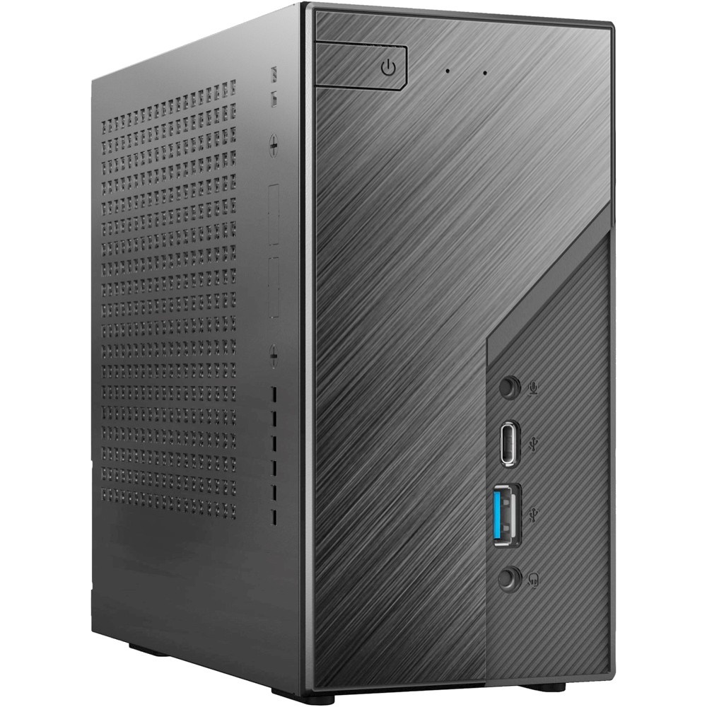 ASRock DeskMini B860 Series - Barebone - ultrakompakt mini-PC LGA1851 sokkel - Intel B860 - uden CPU - RAM 0 GB - Gigabit Ethernet, 2.5 Gigabit Ethernet