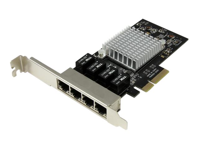 StarTech.com 4-Port Gigabit Ethernet Network Card
