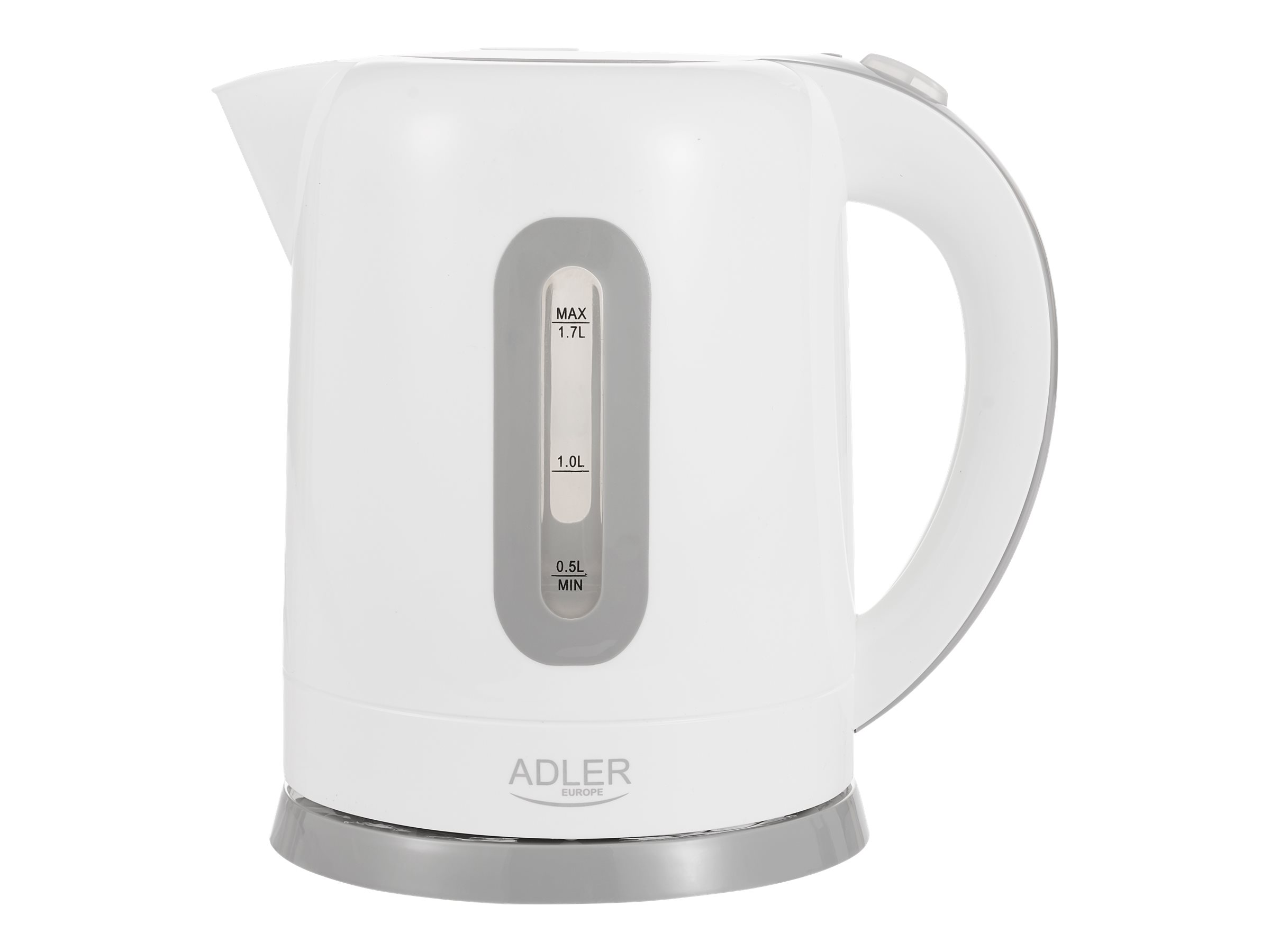 Adler Elkedel Electric Kettle - Hvid - 2200 W