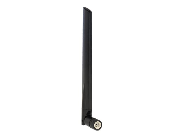 DeLOCK WLAN antenne RP-SMA han, 3-5 dBi, 2,4/5GHz, rundstrålende, sor