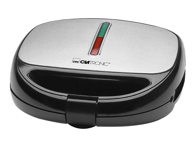 Clatronic ST/WA 3670 - sandwich maker / waffle maker / grill - black/inox