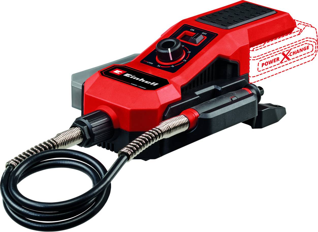Einhell TE-MT 18/34 Li Solo, Sort, Rød, Gummi, Batteri, 930 g, 323 mm, 208 mm - SOLO