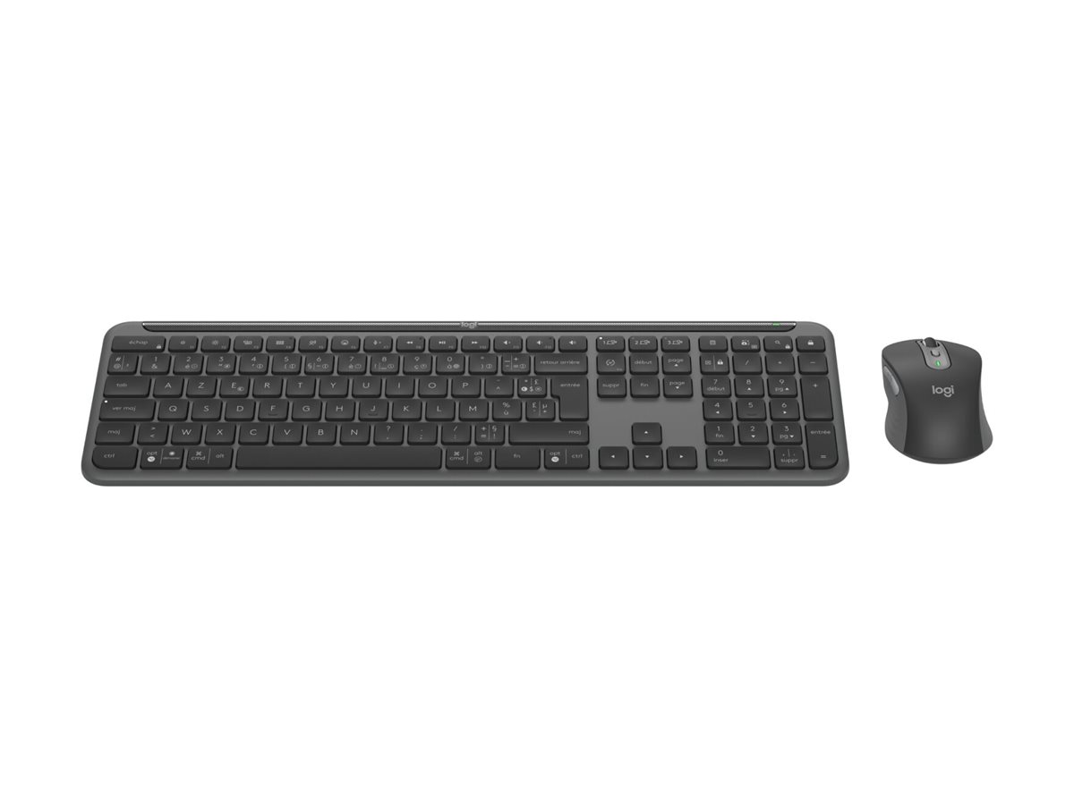 Logitech Signature Slim Combo MK950 for Business Sæt med mus og tastatur Saks Trådløs US International