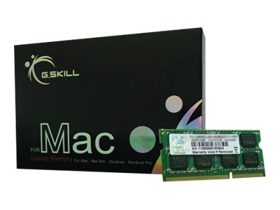 G.Skill SQ Series DDR3 8GB 1600MHz CL11 Ikke-ECC SO-DIMM 204-PIN
