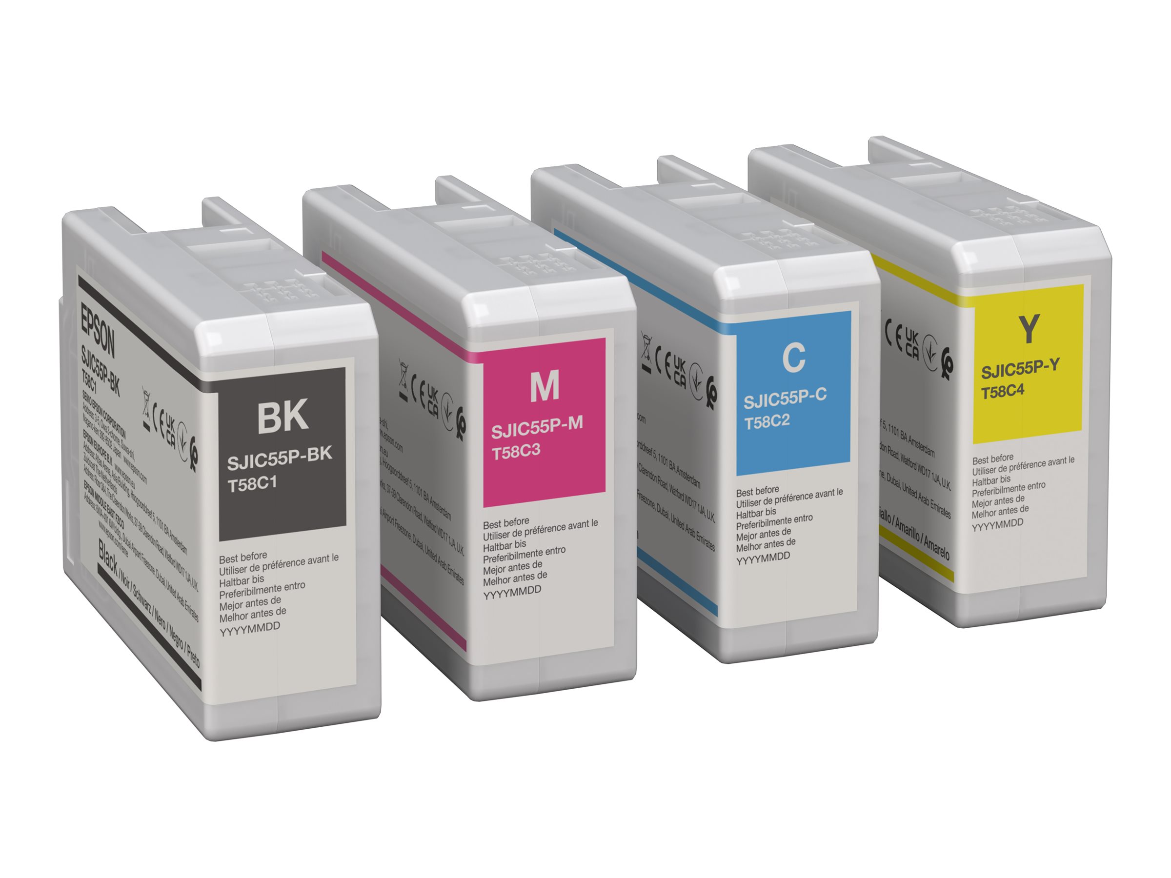 Epson T58C1 Sort Blæk