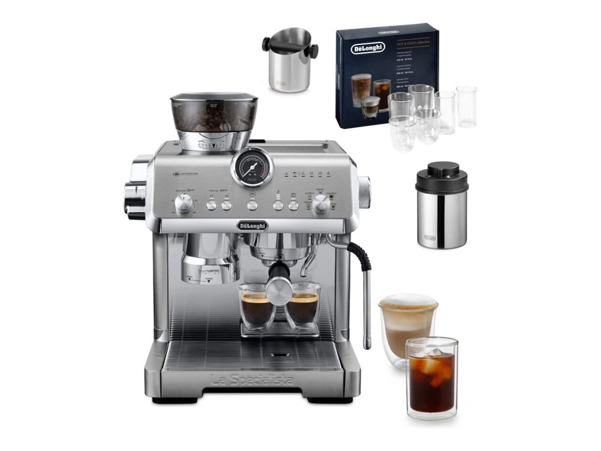 De’Longhi La Specialista Opera EC9555.M, Espressomaskine, 2 L, Kaffebønner, Indbygget kværn, 1550 W, Rustfrit stål