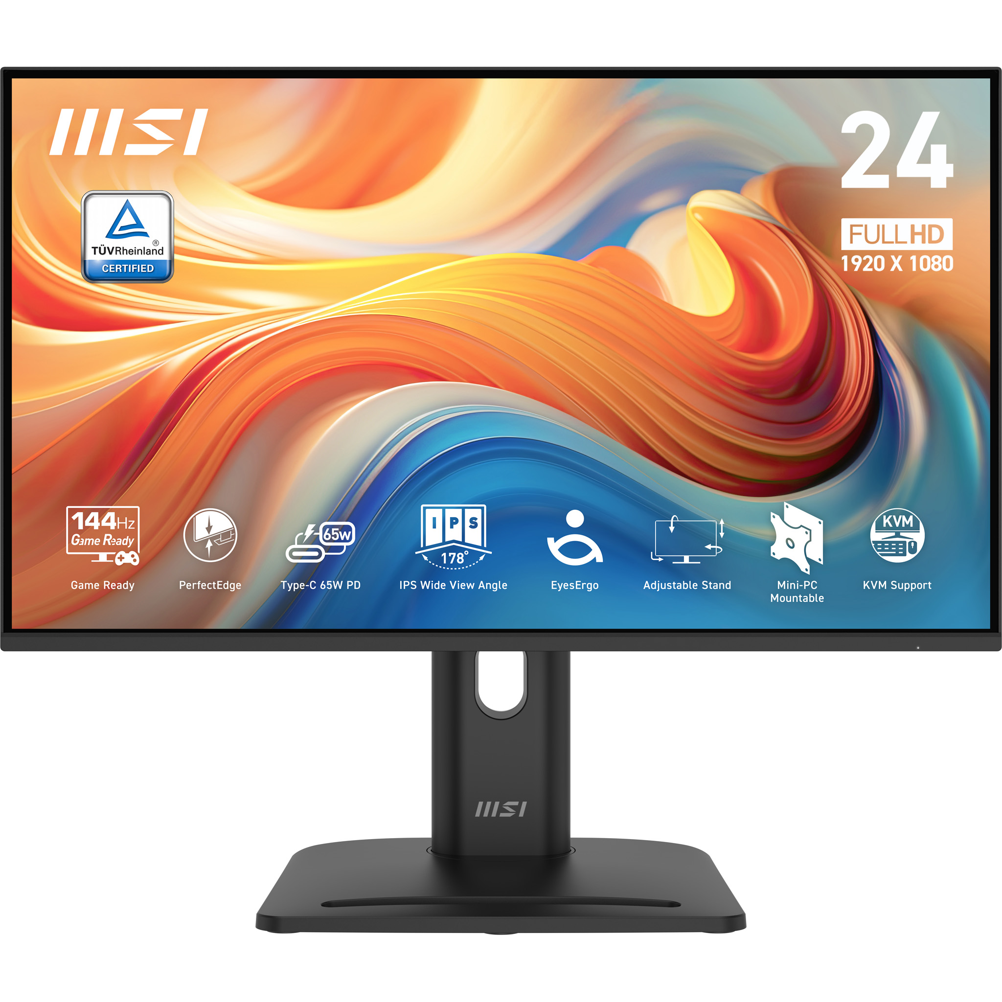 MSI Pro MP245PHG E14 23.8" IPS 1920 x 1080 (Full HD) HDMI DisplayPort 144 Hz