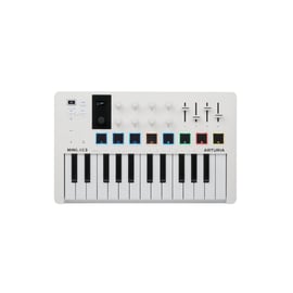 Arturia MiniLab 3 - MIDI kontroller-keyboard, hvid