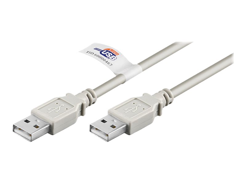 Pro USB-A <-> USB-A - 5m - Grå