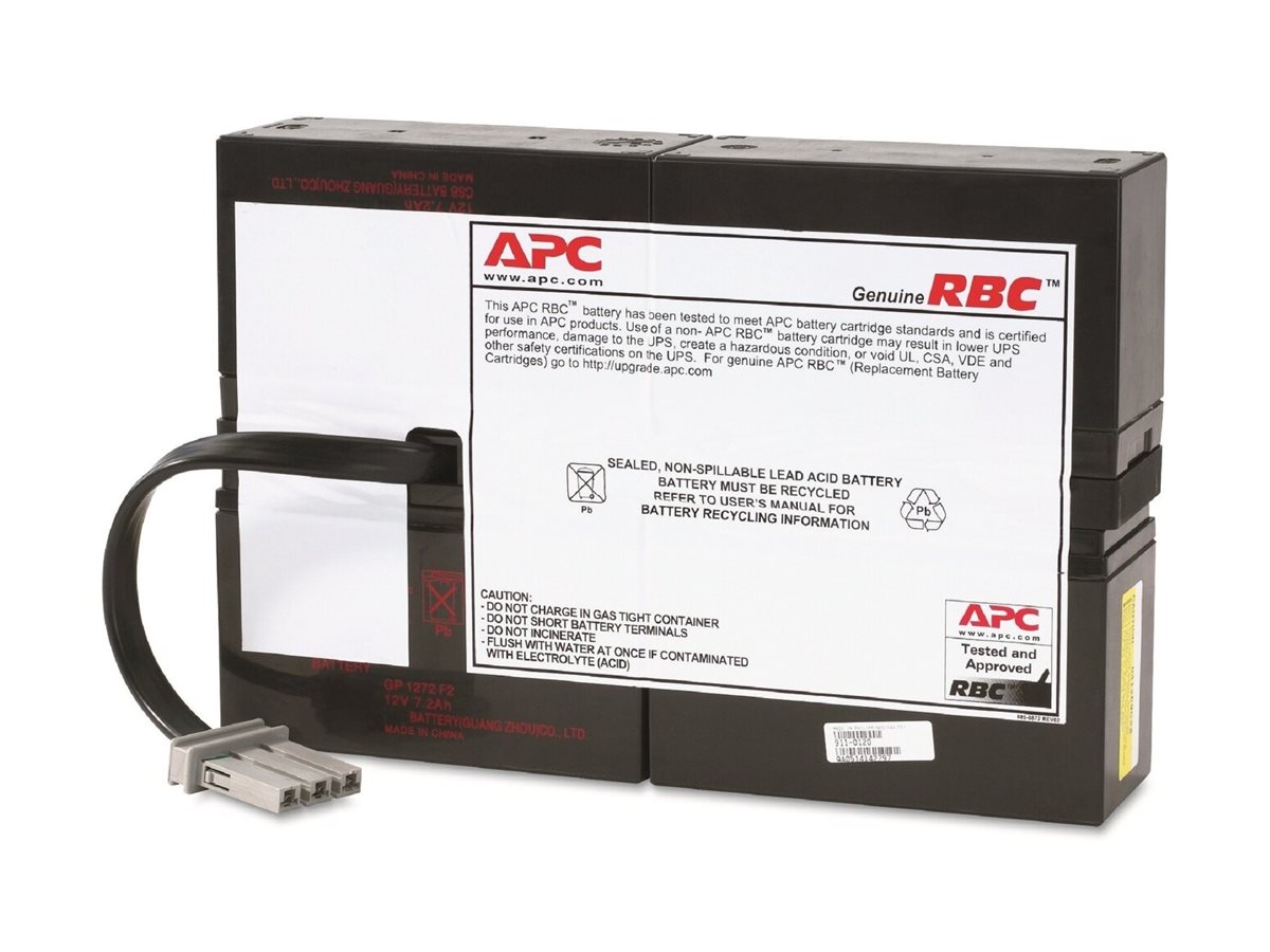 APC Replacement Battery Cartridge #59 - UPS-batteri - 1 x batteri - Blysyre - brunsort - for Smart-UPS SC 1500VA
