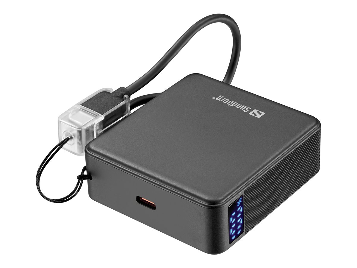 Sandberg 421-34 Powerbank 10000mAh 20Watt 2xUSB-C Sort