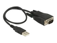 DELOCK 62958 USB til RS-232 adapter (USB Type-A) - sort