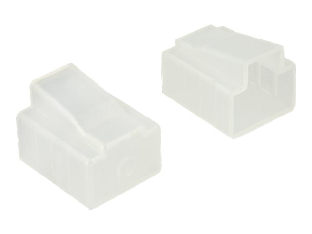 DeLOCK Dust Cover for RJ45 plug 10 pieces transparent