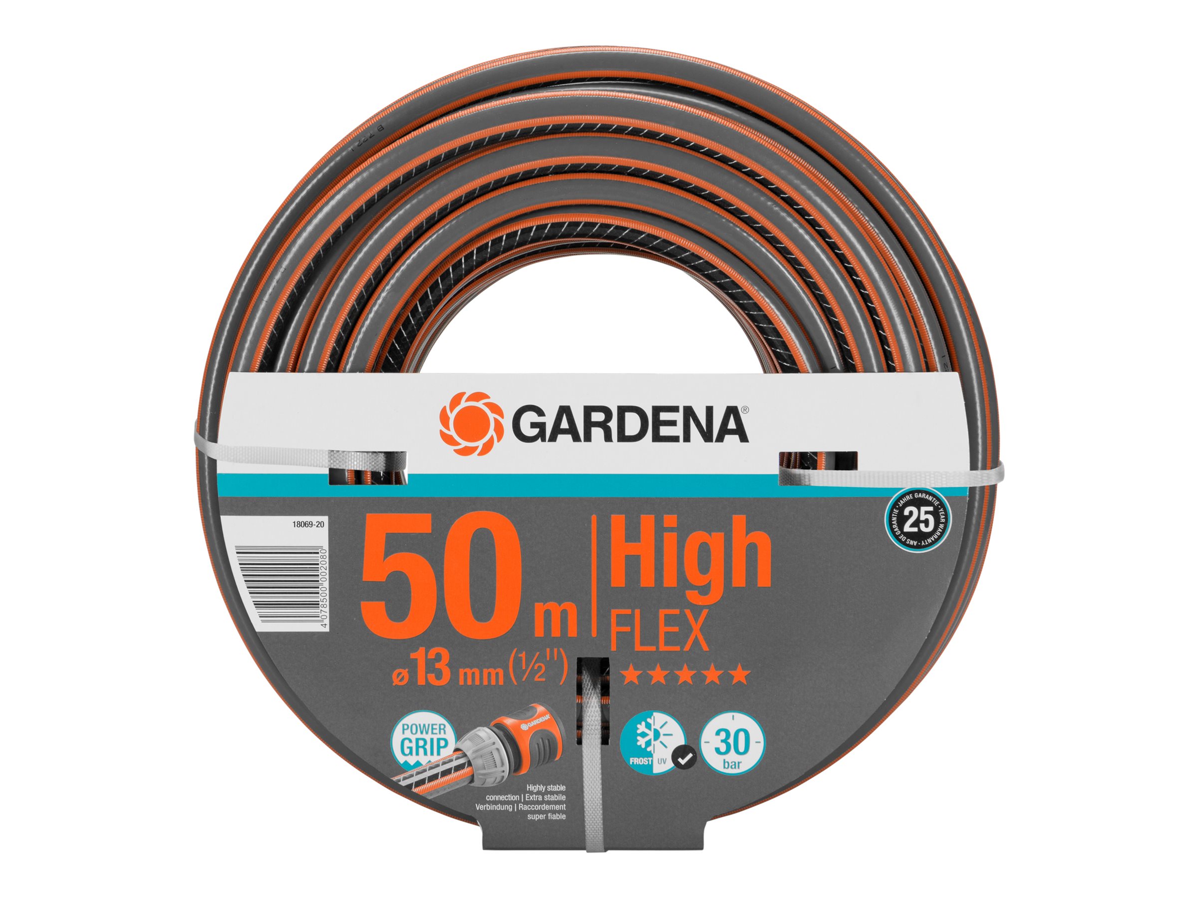 "Gardena Highflex haveslange, 1/2"", 50 meter"