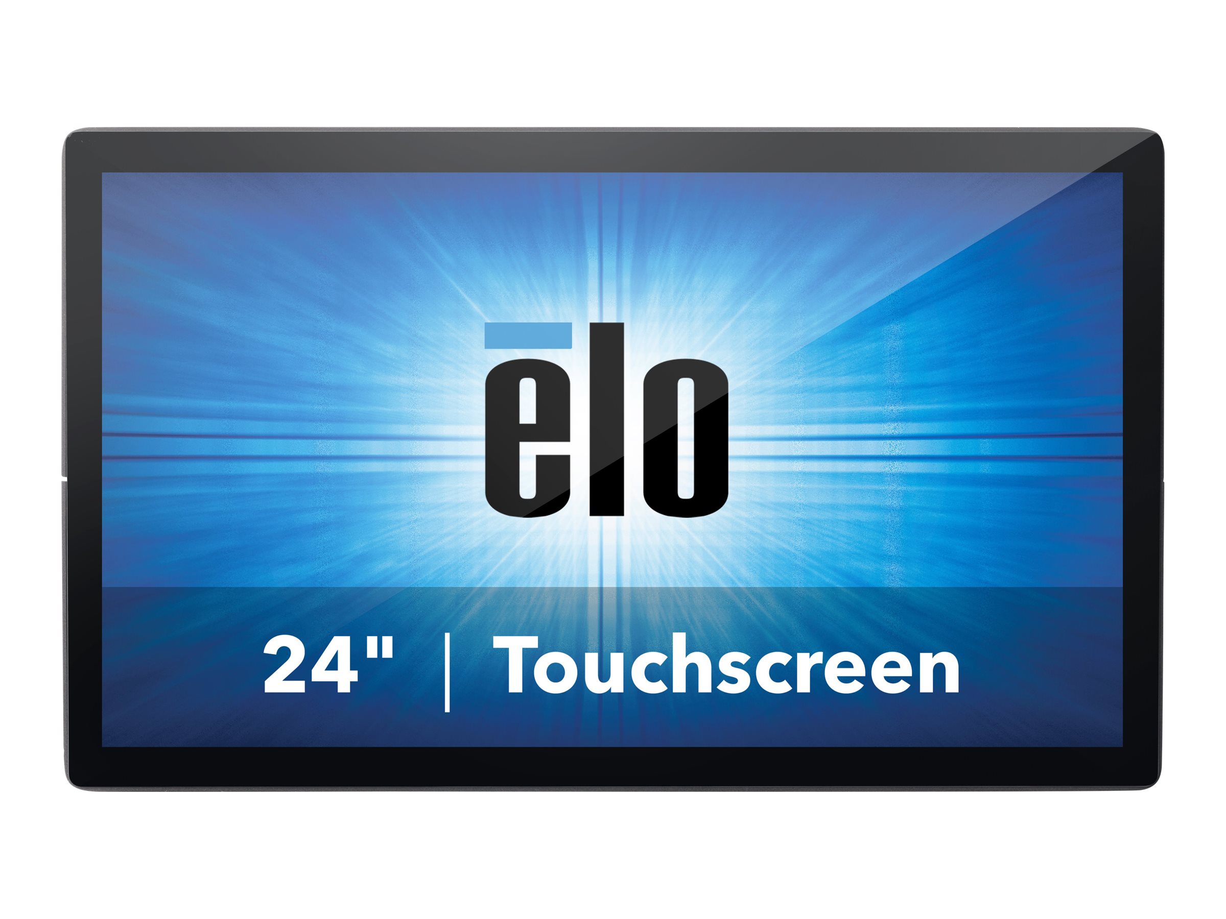 Elo 2495L - LED-skærm - 23.8 - åben ramme - touchscreen - 1920 x 1080 Full HD (1080p) @ 60 Hz - 600 cd/m² - 1000:1 - 14 ms - HDMI, VGA, DisplayPort - sort