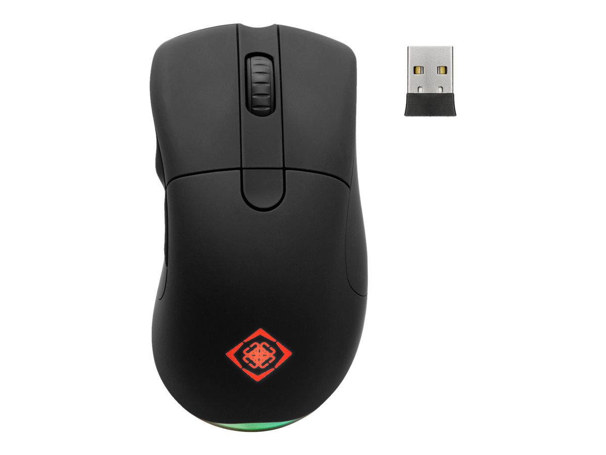 Trådløs gaming mus - 16000dpi / 400 IPS / 40g acc., Sort