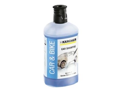Kärcher Car Shampoo 3-in-1 - Rengøring - væske - flaske - 1 L