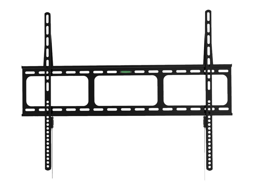 TECHly - Beslag - Ultra-Slim - for LCD TV - sort - skærmstørrelse: 42-80 - monteringsgrænseflade: op til 800 x 600 mm - vægmonterbar