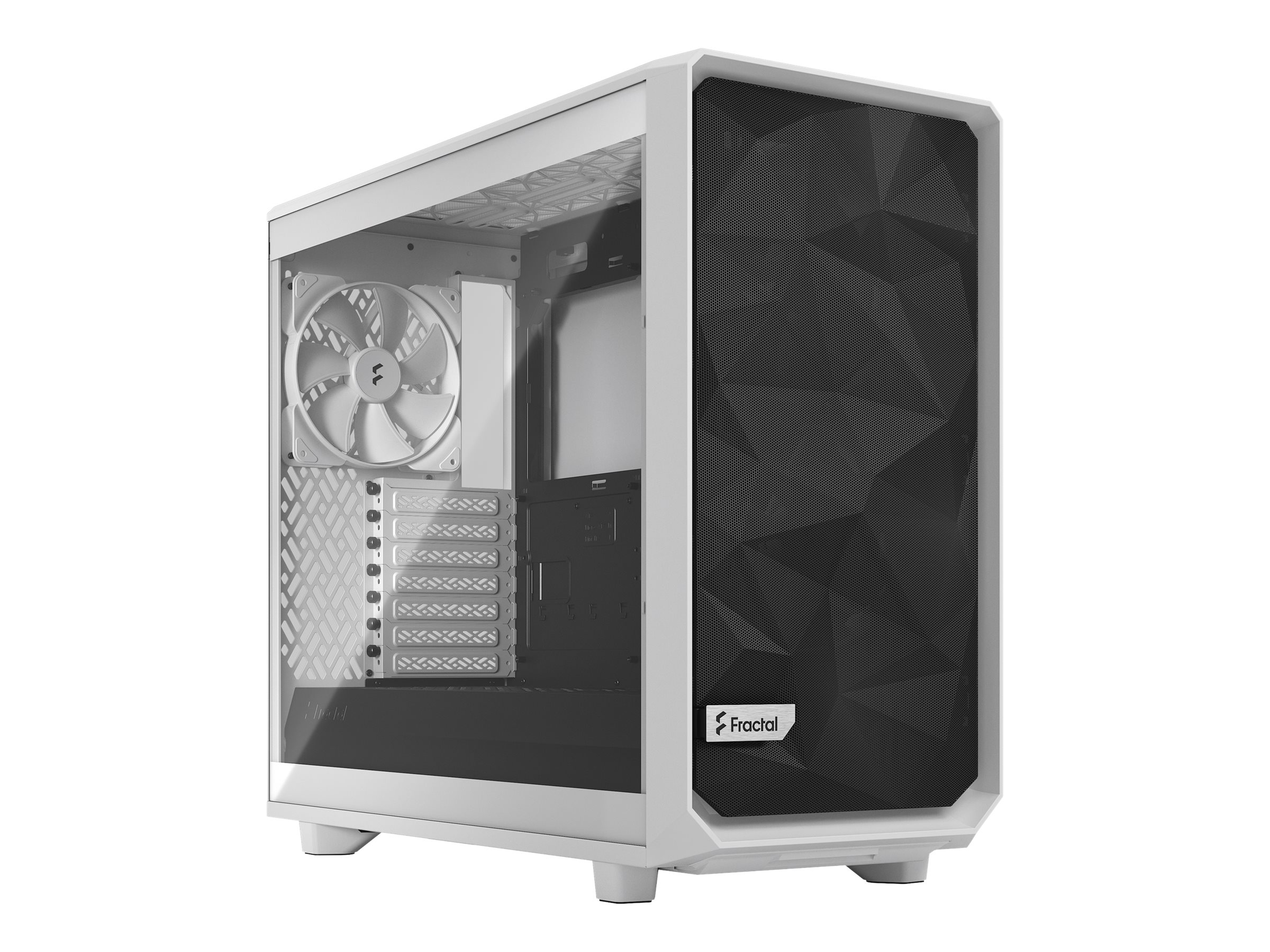 Fractal Design Meshify 2 Lite - White TG Clear Tint - Kabinet - Miditower - Hvid