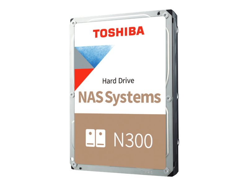 Toshiba N300 NAS Harddisk HDWG760EZSTA 6TB 3.5" Serial ATA-600 7200rpm