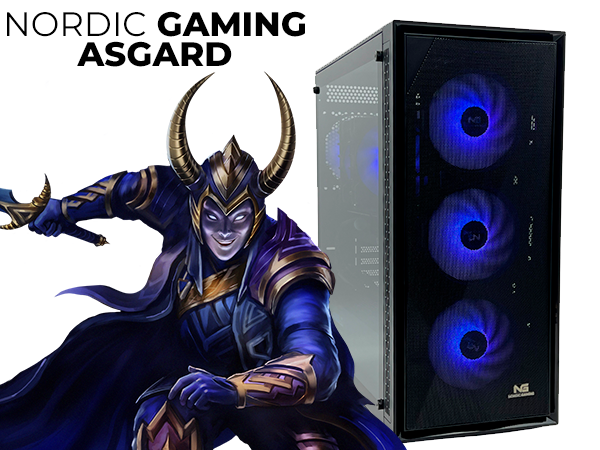 Geekd TOP Gaming PC | i5 16GB RTX 5070 1TB Computer - GEEKD.dk