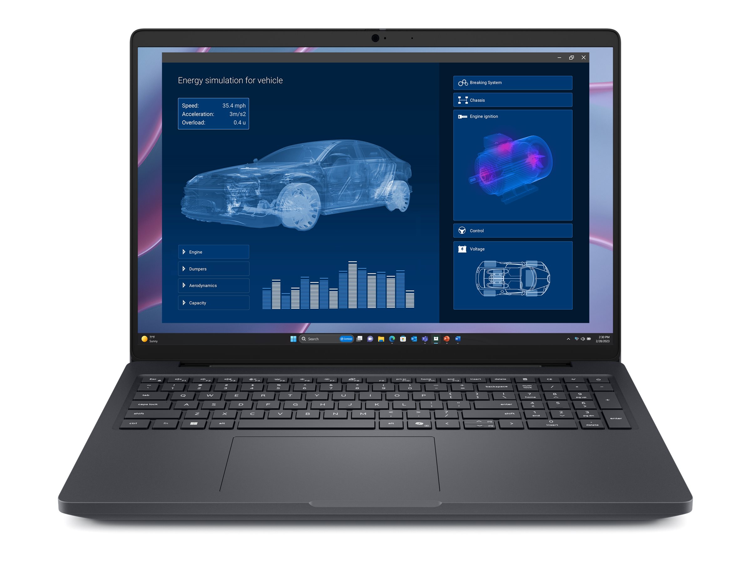 Dell Pro Max 16 MC16255 16" 1920 x 1200 (WUXGA) 350 32GB 1TB NVIDIA RTX PRO 1000 Blackwell Windows 11 Pro billede
