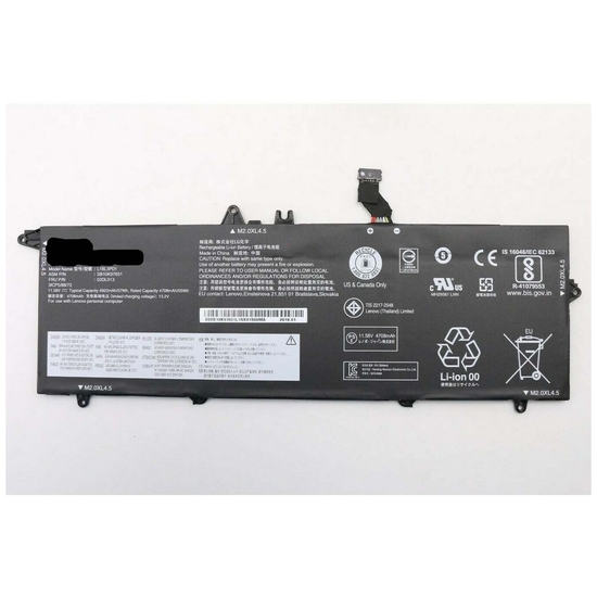 Lenovo Thinkpad Batteri 4650mAh ThinkPad T490s, T495s, T14s Gen 1