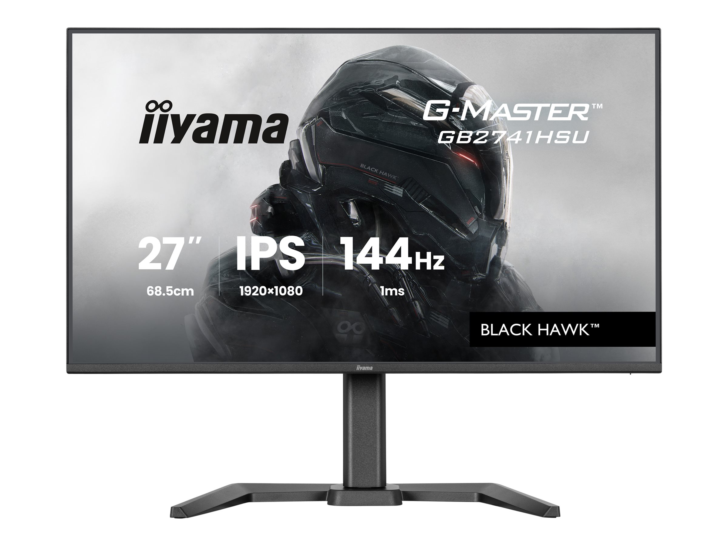 iiyama G-MASTER Black Hawk GB2741HSU-B1 27" IPS 1920 x 1080 (Full HD) HDMI DisplayPort 144Hz