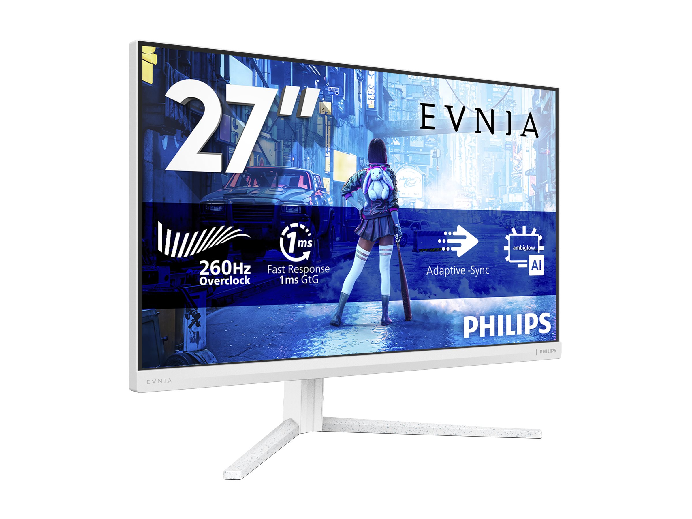 Philips Evnia 5000 27M2N5201P/00 27" Fast IPS 1920 x 1080 (Full HD) HDMI DisplayPort 260 Hz