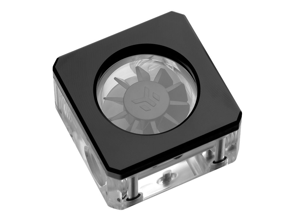 EkWaterBlocks EK-Quantum Flow Indicator D-RGB Vandflowindikator til væskekølesystem 1-pack Sort Transparent
