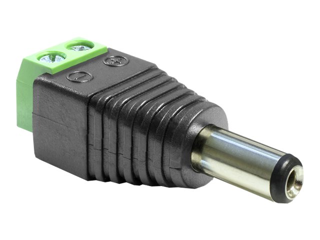Delock Adapter DC 2.1 x 5.5 mm male > Terminal Block Strømforsyningsadapter