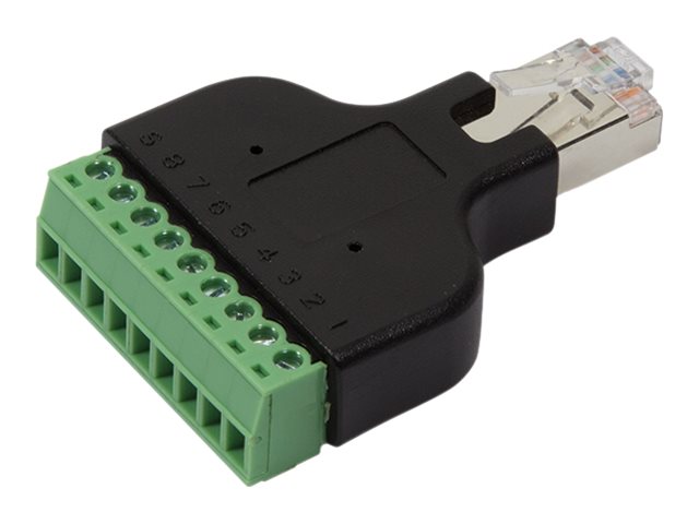 RJ45 (8P8C) modularstik til 8P skrueterminal