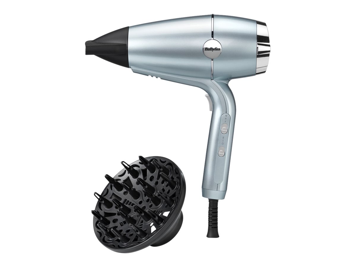 Hårtørrer Babyliss Hydro Fusion D773DE 2100 W - Blå metallic