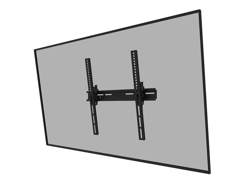 Neomounts WL35-350BL14 - mounting kit - for flat panel - black - Maks 35 kg - Maks størrelse 65"