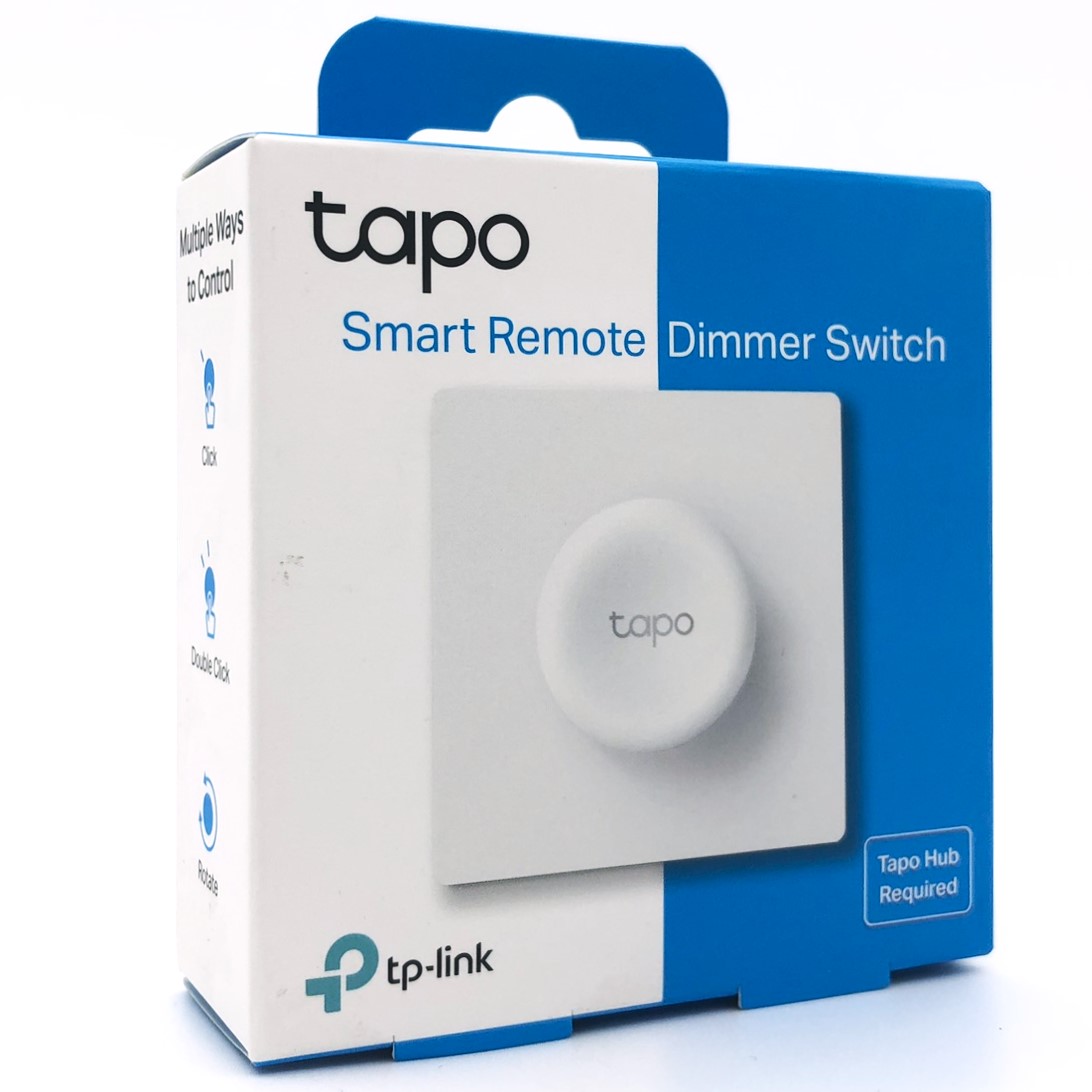 TP-Link Tapo S200D, Smart dæmper, Ekstern, Knapper, Dreje, Hvid, 886 - 922 Mhz, Batteri