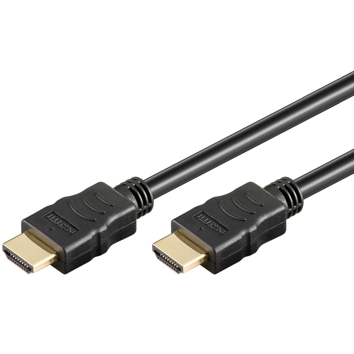 Goobay 60625, 7,5 m, HDMI Type A (standard), HDMI Type A (standard), 3D-kompatibilitet, 18 Gbit/s, Sort