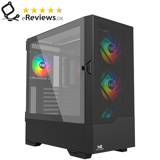 Nordic Gaming Munin RGB Tower ATX Sort billede