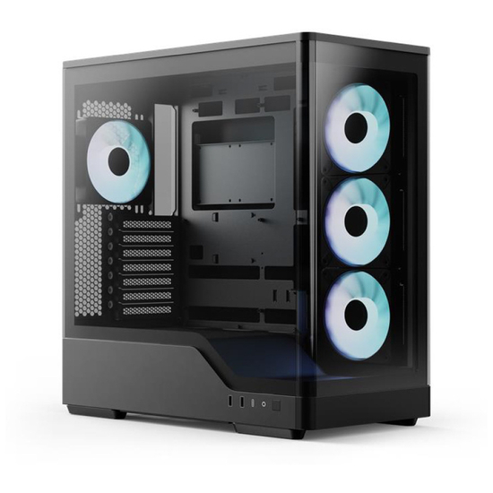 Aerocool P500A, Mid-Tower Case, Black Kabinet - GEEKD.dk