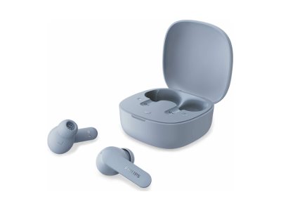 Philips TAT2100LB - Ægte trådløse øretelefoner med mik. - i øret - Bluetooth - aktiv støjfjerning - lyseblå