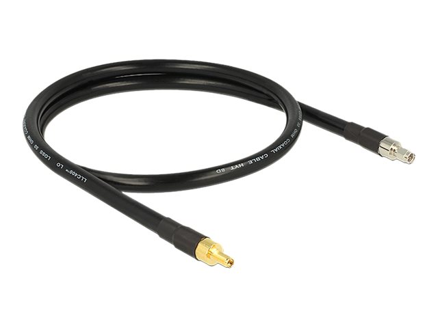 DeLOCK CFD400 LLC400 low loss 1m Forlængerkabel til antenne Sort
