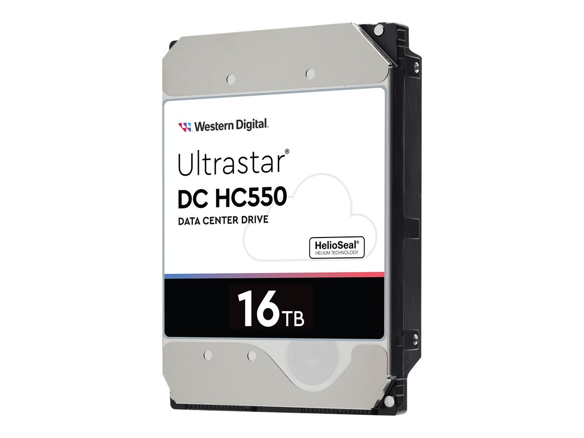 WD Ultrastar DC HC550 Harddisk WUH721816AL5204 16TB 3.5" SAS 3 7200rpm
