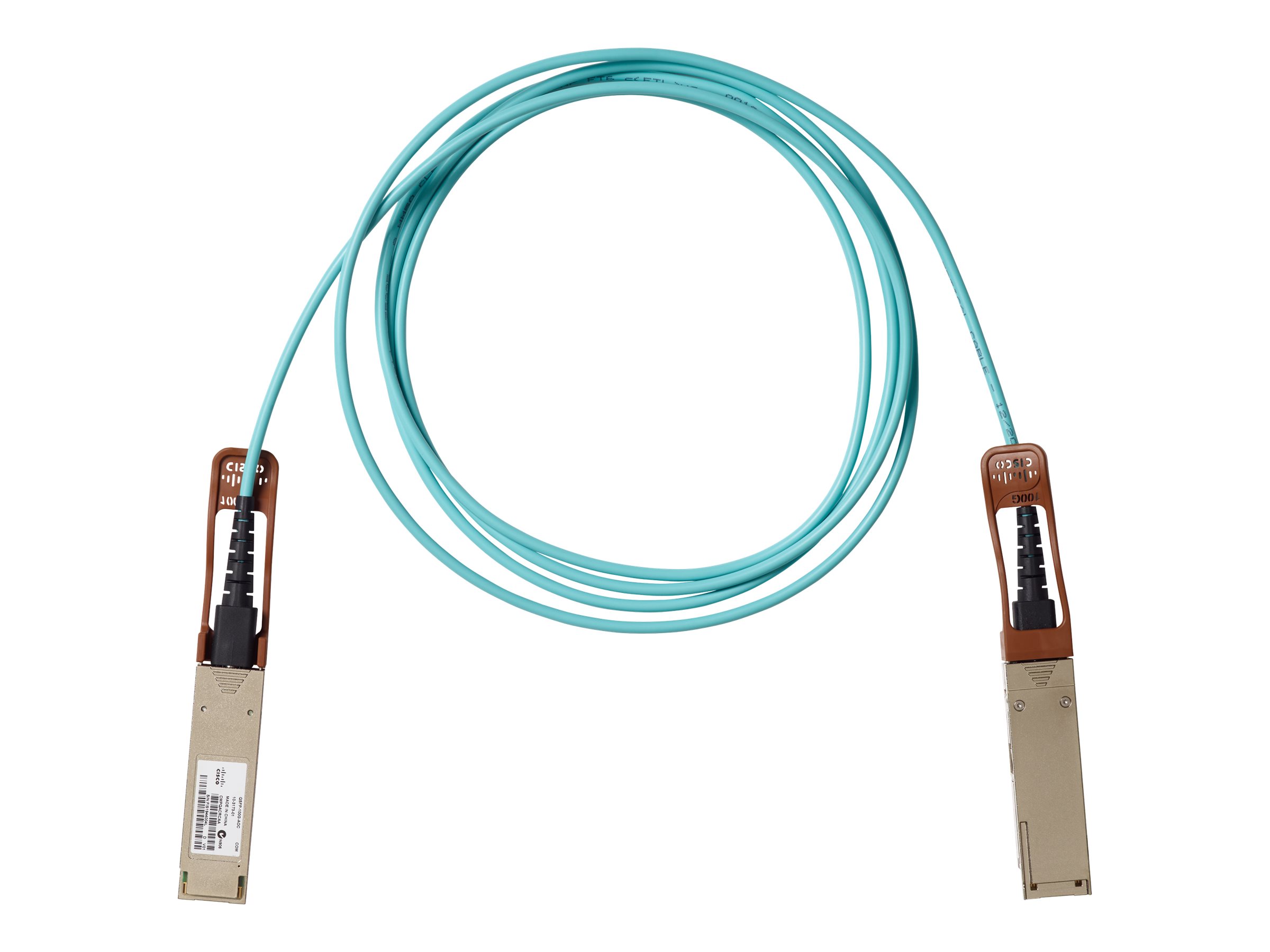 Cisco 100GBase-kabel til direkte påsætning Fiberoptik 1m