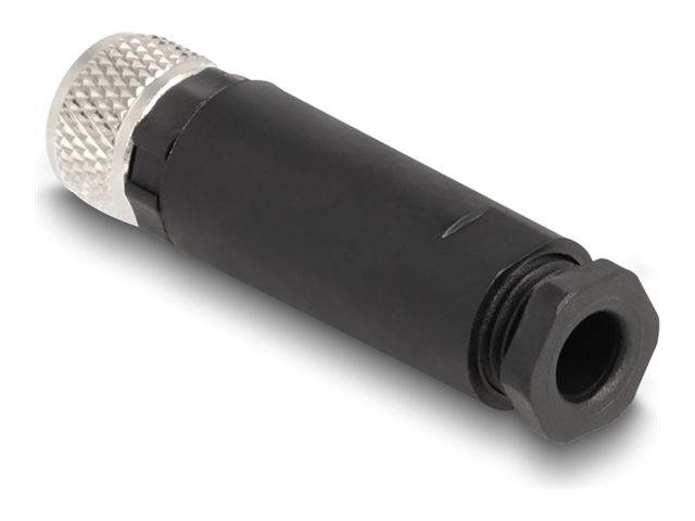 DeLOCK Netværk-konnektor Sort