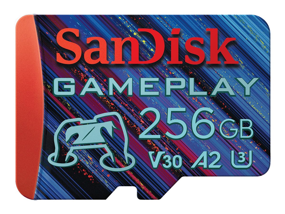 SanDisk GamePlay - Flashhukommelseskort - 256 GB - A2 - microSDXC UHS-I