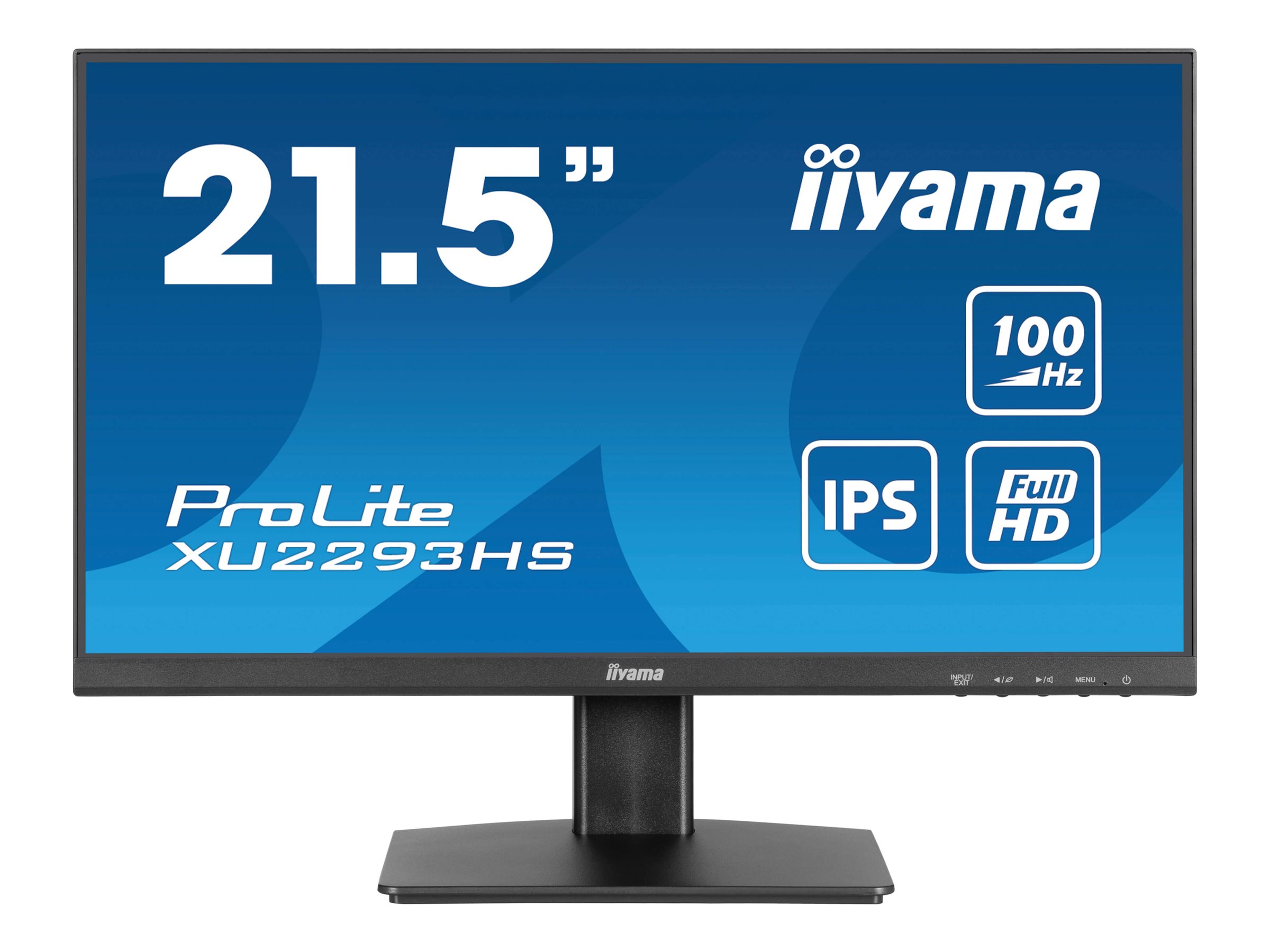iiyama ProLite XU2293HS-B6 22" IPS 1920 x 1080 (Full HD) HDMI DisplayPort 100Hz
